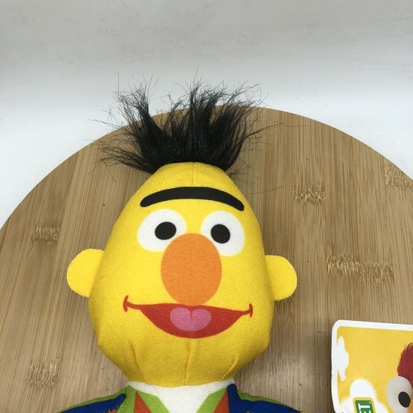 SESAME STREET Bert 10" Plush Stuffed Animal NWT‎ Toy Doll - Picture 2 of 5